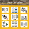 Productos Plásticos Moldeados Personalizados, Diseño 3D, Moldeo por Inyección, Fabricación y Procesamiento de Moldes, y Producción de Muestras a partir de Dibujos Proporcionados