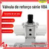 Cilindro pneumático da bomba da válvula de reforço vbafiberglass/11A/20A/40A/43A-02/03/04GN tipo SMC