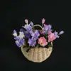 Flores de gladiolo artificiales de alta gama para decoración de bodas, decoración de hoteles y hogares, fotografía y diseño de interiores