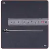 Dispensador de Jeringa de Acero Inoxidable de 200 mm con Punta de Aguja Extendida, Metal Industrial, Aguja Ultralarga de 10 cm