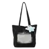Bolso de Hombro Transparente de Moda para Mujer 2026 Nuevo Versátil Simple de Gran Capacidad Bolso Tote Elegante Lindo Diseño
