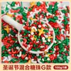 Decoração de Bolo de Natal 2025 Árvore de Natal Bengala Floco de Neve Forma Contas de Açúcar Agulha de Açúcar Doce Decoração de Confeitaria Plug-in