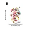 Pegatinas Electrostáticas de Vidrio con Faroles Florales para Hogar, Dormitorio y Sala de Estar, Pegatinas de Vidrio para Ventana Estilo Pastoral, Calcomanías para Ventana, Pegatinas Electrostáticas