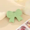Pajarita Ins Colgante de Lazo Accesorios de Joyería DIY Personalizados Pintura Acrílica Punzón de Lazo Accesorios para Collares