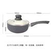 Panela Engrossada Antiaderente Panela Sopa Bife Ovo Frito Frigideira Panela Cookless Wok Indução Fogão Universal