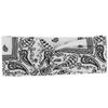 Banda de cabelo esportiva europeia e americana Faixa de cabelo elástica com estampa de ioga feminina Amazon Bohemian Wide Side Headscarf Acessórios para o cabelo