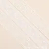 Diadema de Encaje Bordado con Encaje de Malla de Seda de Leche Beige Bilateral, Joyería de Mariposa, Ropa Infantil, Textil para el Hogar, Cintura