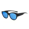 Gafas de Sol de Moda con Recubrimiento de Nuevo Estilo para Hombres y Mujeres, Protección Anti-UV, Protección contra Miopía, Gafas de Sol Tipo Ojo de Gato para Conducir