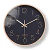 Reloj de Pared Moderno Creativo Simple para el Hogar de 8 pulgadas, Reloj Decorativo Silencioso de Lujo Ligero para Colgar en la Pared, Venta al por Mayor y Dropshipping Transfronterizo