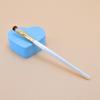 Brocha de Maquillaje Meiqi Mango de Madera Empaque Individual Independiente Brocha para Sombra de Ojos Tres Colores Opcionales Herramientas de Belleza Utensilios Cosméticos