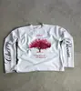 Sudadera con Estampado de Letras Retro Americano 2026 de Cuello Redondo, Sudadera de Manga Corta, Chaqueta Pulóver, Moda Callejera Ins, Estilo Masculino