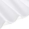 Cortina de ducha impermeable de poliéster blanca cortina de ducha textil de primavera cortina divisoria de baño fábrica punto
