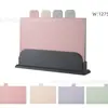 Set de Tabla de Cortar de Plástico Multifuncional para Uso Doméstico, Adecuado para Cortar Frutas y Preparar Alimentos, Panel de Tabla de Picar de Cocina