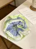 En stock al por mayor estilo universitario scrunchie para moño pequeño de encaje para la cintura scrunchie cuerda para el pelo scrunchie