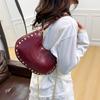 Bolso de ante para debajo del brazo, versátil y casual, Bolso de mano moderno europeo y americano, Bolso versátil de estilo retro para el día a día, Bolso de hombro estilo perezoso
