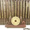 Grandes ornamentos de cobre antigos Dinastia Qing dinheiro solto cinco imperadores dinheiro de cobre dinheiro grande Qianlong Tongbao dinheiro solto