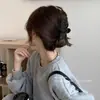 Onda de alta qualidade tubarão clipe grampo de cabelo feminino de volta cabeça updo grampo de cabelo grande grampo de cabelo cocar aperto de cabelo