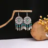 Brincos de Pinha com Franjas Boêmios Transfronteiriços Europeus e Americanos Estilo Étnico Retrô Brincos Elegantes Elegantes