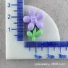 Materiales para Fundas de Teléfono Móvil DIY, Accesorios de Pegamento de Crema de Flores para Niños, Accesorios de Resina de Flor de Cinco Pétalos, Accesorios para el Cabello de Sol, Pinzas para el Cabello, Flores