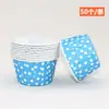 Soporte de papel rizado para pasteles al por mayor en oro y plata, película de horneado resistente a altas temperaturas, papel encerado, tazas de papel rizado blancas para pasteles