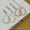 Sueños Antiguos a la Luz de la Luna ~ Pendientes de Aro de Plata Estilo Coreano con Puntos Pendientes Elegantes Sencillos de Gama Alta Venta al por Mayor