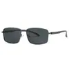Nuevas Gafas de Sol Polarizadas de Rayo Único para Hombre para Conducir y Pescar, Montura Cuadrada Anti-UV, Gafas de Sol de Moda de Gama Alta