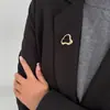 Broche Plegado de Metal Lava Líquida Transfronterizo Europeo y Americano Decoración Fija Accesorios de Pin para Traje Multifuncional Anti-Exposición