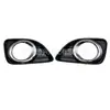 Adecuado para Toyota 10-11 Camry XV40 marco de luz antiniebla delantera cubierta de rejilla cubierta de luz antiniebla cubierta de lámpara versión EE. UU.
