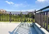 Valla de privacidad personalizada para patio residencial, nueva valla de aleación de aluminio estilo chino para villa, valla para jardín rural al aire libre