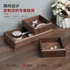 Caja de Almacenamiento de Llaves de Madera Maciza para la Entrada, Bandeja de Llaves de Escritorio, para Llaves de Coche, Joyería y Artículos Varios