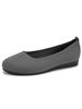 Zapatos casuales nuevos de otoño, zapatos de mujer de comercio exterior, tallas grandes, planos, de color sólido, con superficie de malla transpirable, zapatos de exterior de Europa y Estados Unidos.