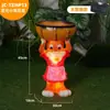 Luces Impermeables para Paisajismo de Jardín, Luces de Conejo Brillantes, Luces para Césped, Luces de Animales para Exteriores, Luces de Jardín, Luces para Paisajismo de Jardín
