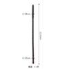 Varilla Uretral de Cuentas de Silicona Roscada Marquise Varilla Uretral Masculina Tapón Estimulador Expansor para Usar al Salir
