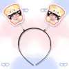 Chen Sihan Primavera Tiara de Cabelo Headband Acessório de Cabelo Merchandise de Show Suporte de Fã Mesmo Estilo da Foto Mercadoria