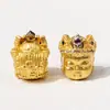 Acessórios Antigos de Ouro para Piercing de Buda Tara Acessórios de Miçangas Artesanais DIY Acessórios de Contas Espaçadoras Fornecimento Atacadista