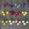 Peixe Koi Simulado Flor Artificial Arranjo de Flores para Chão de Casamento Salão de Casamento Decorativo de Alta Qualidade Floral Artificial Flor de Plástico Arranjo de Flores DIY