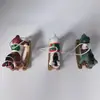Decoración Colgante Navideña de Caballo Mecedora Pintado de Resina Transfronteriza Adorno para Árbol de Navidad Adorno Colgante Pequeño Adorno Pequeño Estilo Ins