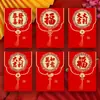 Nuevos de Gran Venta Ruixiang Año del Caballo 2026 30K Dorado Perlado Lámina de Oro Dorado Arcoíris Creativos Sobres Rojos para Año Nuevo al por Mayor