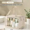 Bolsa de aseo transparente portátil impermeable nueva, bolsa de baño con separación de seco y húmedo, bolsa de almacenamiento para natación y baño para viajes de mujeres