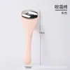 Rodillo Metálico para Ojos Facial Instrumento de Belleza para Ojos Barra Aplicadora de Contorno de Ojos Barra Introductora de Contorno de Ojos Masajeador de Ojos Rodante Masajeador