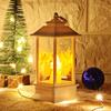 Lâmpada de vento de natal lâmpada de vela luz noturna decoração de boneco de neve idoso lâmpada de cavalo pequeno decoração de mesa decorações de natal