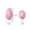4X7Mm Vidro Cor Sólida Tinta Creme Contas de Arroz Artesanal DIY Acessórios de Contas para Mão Pulseira Corrente de Celular Contas Soltas