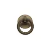 Nuevo Tirador Chino Anillo Redondo Estilo Antiguo Chino Agujero Único Tirador de Cajón Montado en Superficie Perilla de Gabinete Gabinete de Zapatos