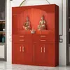 Gabinete de Altar Budista, Modelo Económico para el Hogar, Mesa de Altar, Gabinete para Estatua de Buda, Altar del Dios de la Riqueza, Mesa de Adoración de Bodhisattva, Santuario