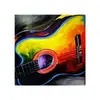 Música Rock Abstracta Nórdica Instrumentos Musicales Retro Pintura en Lienzo Mural Póster Arte de Pared Pintura Decorativa Moderna