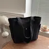 Bolsa de lona Bolsa feminina Bolsa de ombro única Estudantes universitários Bolsa multifuncional Bolsa de viagem Grande capacidade Bolsa de conserto com vários bolsos