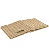 Cesta de Almacenamiento Tejida Plegable Tejido tipo Ratán Caja de Almacenamiento para Ropa Cesta de Almacenamiento Transfronteriza de Paja Tejida Cuerda de Papel para Snacks y Artículos Varios