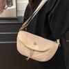 2025 Bolsa de Lona Nicho para Mujer Nuevo Estilo Coreano Simple Gran Capacidad Moderna Ligera Práctica de Un Hombro Cruzada Portátil