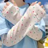 2026 Nuevas Mangas para Brazos con Protección Solar de Color Dopamina para Mujer, Mangas Finas Transpirables de Verano para Ciclismo, Mangas de Hielo para Protección Solar