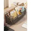Caixa de armazenamento de mesa Estação de trabalho de escritório Acabamento Artefato Mesa Tela de mesa Divisória Material de escritório Rack de armazenamento